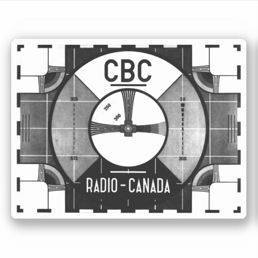 CBC-Sticker testpatroon Sticker (Voorkant)