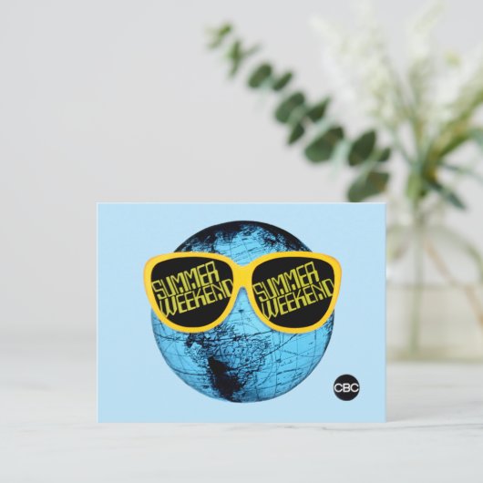 CBC Summer Weekend Briefkaart (Staand voorkant)