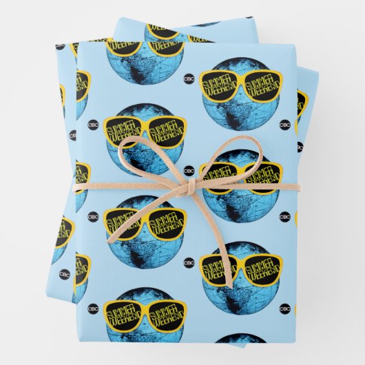 CBC Summer Weekend Inpakpapier Vel (In situ)