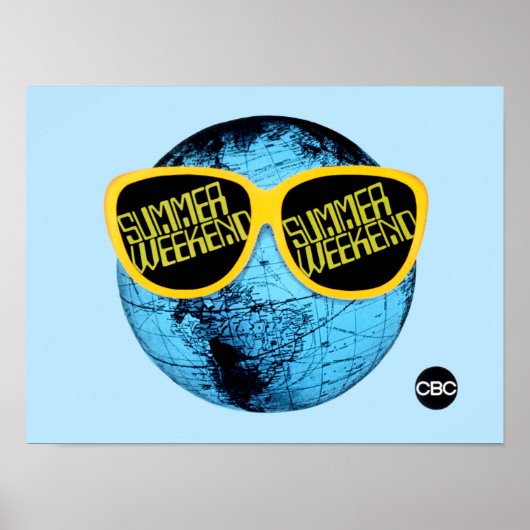 CBC Summer Weekend Poster (Voorkant)