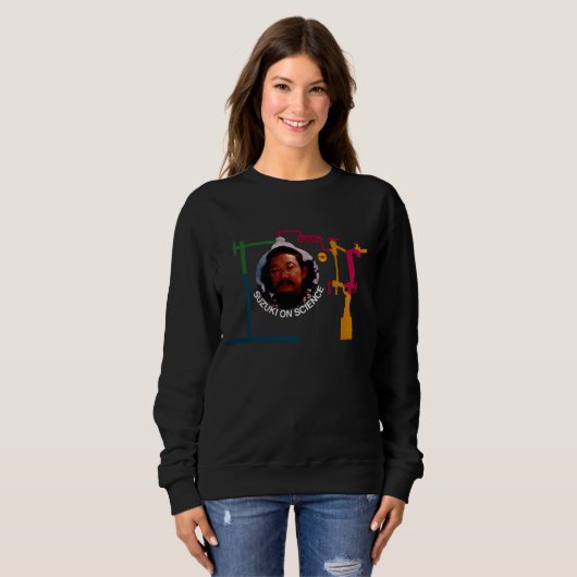 CBC Suzuki over Wetenschap - Vrouwen Sweatshirt (Voorkant volledig)