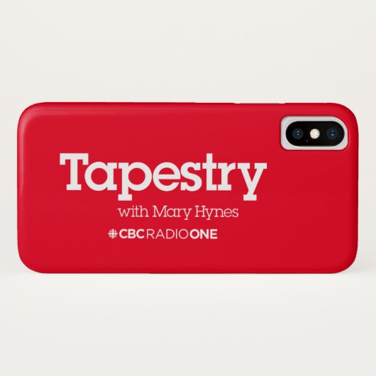 CBC Tapestry Case-Mate iPhone Case (Achterkant (horizontaal))