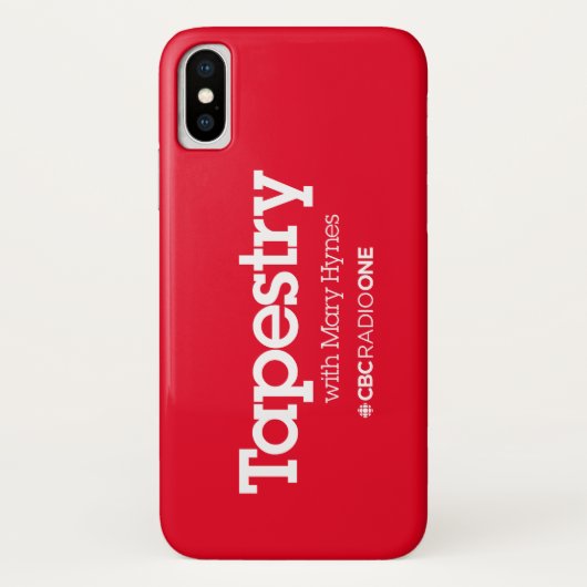 CBC Tapestry Case-Mate iPhone Case (Achterkant)