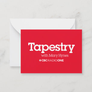 CBC Tapestry Notitiekaartje