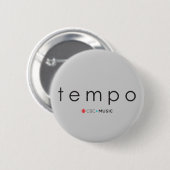 CBC Tempo Ronde Button 5,7 Cm (Voorkant /achterkant)