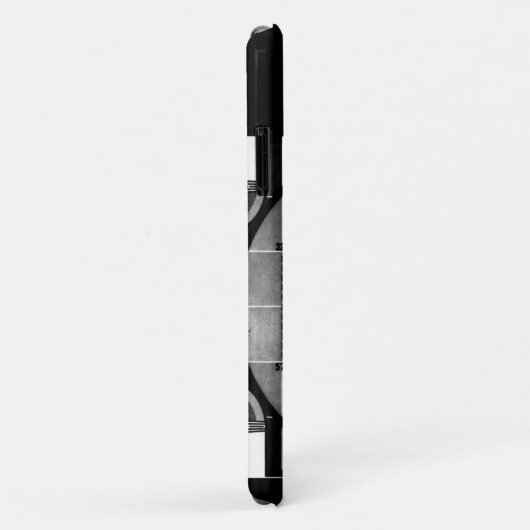 CBC Test Patroon iPhone Case (Achterkant/rechts)