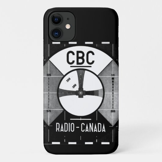 CBC Test Patroon iPhone Case (Achterkant)