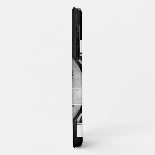 CBC Test Patroon iPhone Case (Achterkant/links)