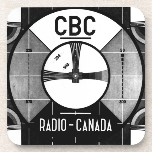 CBC Test Pattern Onderzetter (set van 6) (Voorkant)