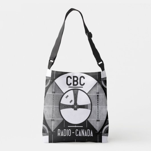 CBC-testpatroon Crossbody Tas (Achterkant)