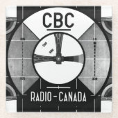 CBC-testpatroon Glazen Onderzetter (Voorkant)