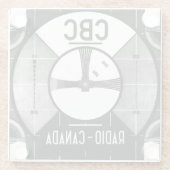 CBC-testpatroon Glazen Onderzetter (Achterkant)