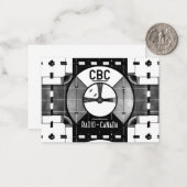 CBC-testpatroon Notitiekaartje (Voorkant / Achterkant in situ)