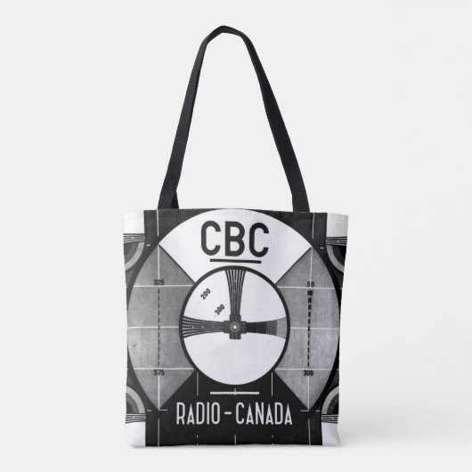 CBC-testpatroon schouder Tas (Achterkant)