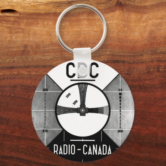 CBC-testpatroon Sleutelhanger (Voorkant)