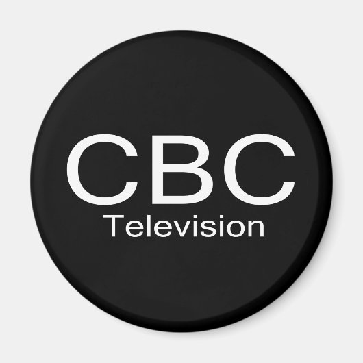 CBC TV Alt Logo Magneet (Voorkant)