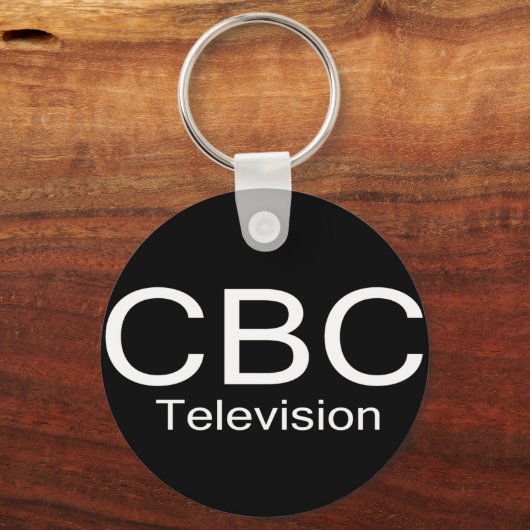 CBC TV Alt Logo Sleutelhanger (Voorkant)