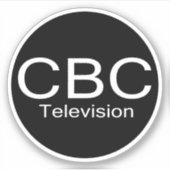 CBC TV Alt Logo Sticker (Voorkant)