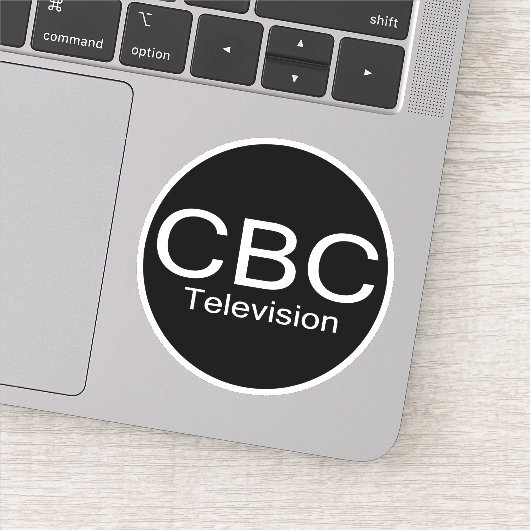 CBC TV Alt Logo Sticker (Detail)
