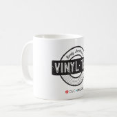 CBC Vinyl Tap Koffiemok (Voorkant links)