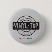 CBC Vinyl Tap Ronde Button 5,7 Cm (Voorkant)