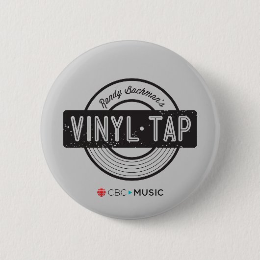 CBC Vinyl Tap Ronde Button 5,7 Cm (Voorkant)