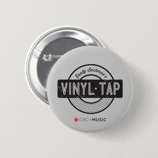CBC Vinyl Tap Ronde Button 5,7 Cm (Voorkant /achterkant)