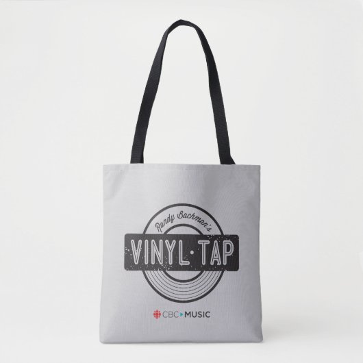 CBC Vinyl Tap Tote Bag (Voorkant)