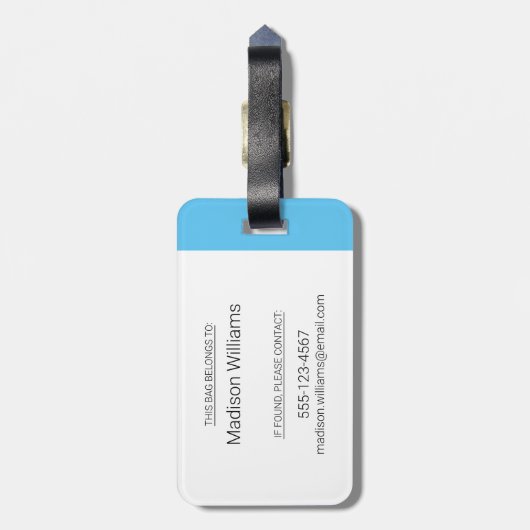 CBC - Wat op aarde Bagagelabel (Achterkant verticaal)