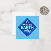 CBC - Wat op aarde Notitiekaartje (Voorkant / Achterkant in situ)