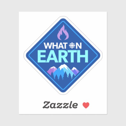 CBC - What On Earth Sticker (Vel)