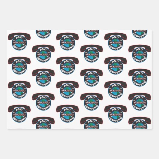 CBC zoals het gebeurt Inpakpapier Vel (Voorkant 2)