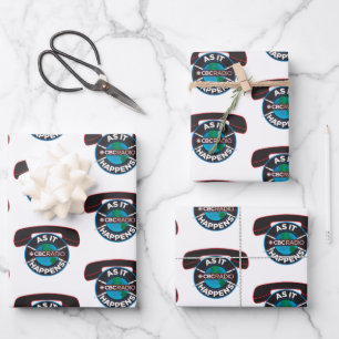 CBC zoals het gebeurt Inpakpapier Vel