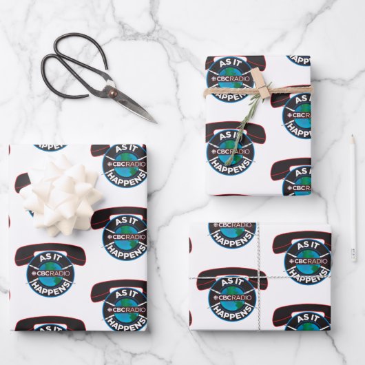 CBC zoals het gebeurt Inpakpapier Vel (Voorkant)