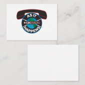 CBC zoals het gebeurt Notitiekaartje (Voorkant / Achterkant)