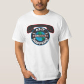 CBC zoals het gebeurt T-shirt (Voorkant)