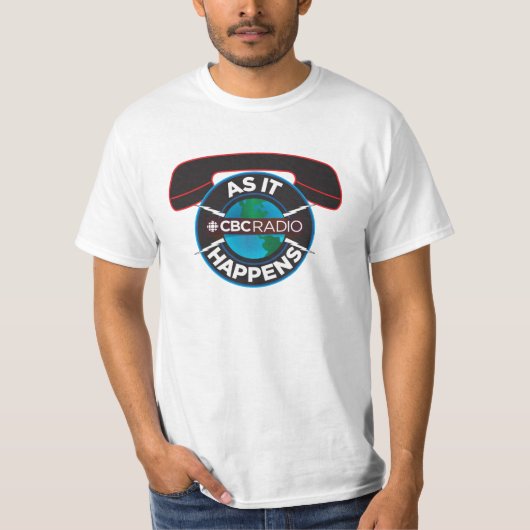 CBC zoals het gebeurt T-shirt (Voorkant)