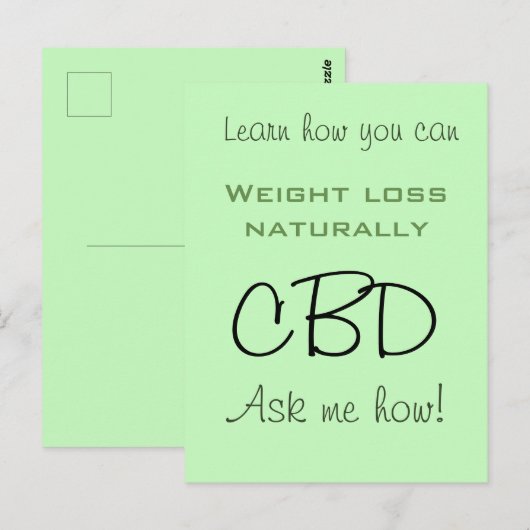 CBD-Briefkaart Briefkaart (Voorkant / Achterkant)