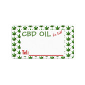 cbd etiket (Voorkant)