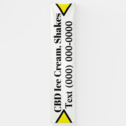 CBD Ice Cream Spandoek (Verticaal)