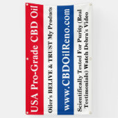 CBD Oil Reno Spandoek (Verticaal)