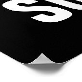 CBD-olieproducten verkocht hier Groen zwart bedrij Poster (Hoek)