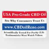 CBD-olietrainers Spandoek (Horizontaal)