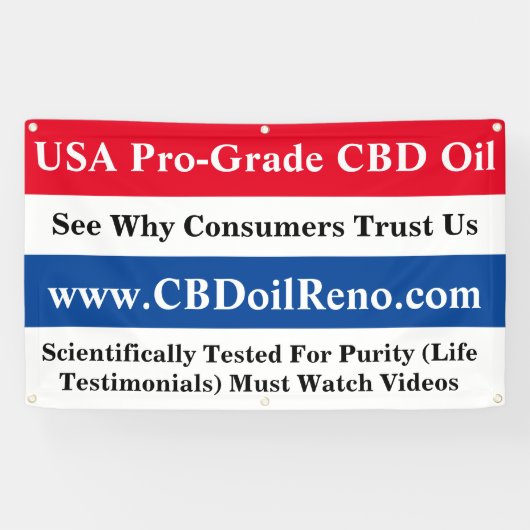 CBD-olietrainers Spandoek (Horizontaal)