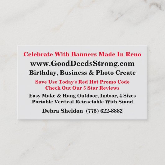 CBD Reno Visitekaartje (Achterkant)