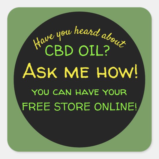 CBD sticker Recruitment Tool (Voorkant)