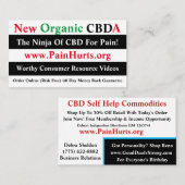 CBD VISITEKAARTJE (Voorkant / Achterkant)