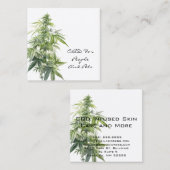 CBD WATERVERF PLANT VIERKANTE VISITEKAARTJE (Voorkant / Achterkant)