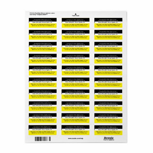 CBDa Pain Relief Etiket (Full Sheet)