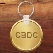 CBDC Centrale Munteenheid Sleutelhanger (Achterkant)